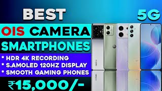 Top 5 Best 5G Camera Phone Under 15000 in 2024  4K recording 120hZ Amoled Best 5g Phone Under 15k [upl. by Anazus]