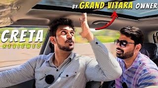 Creta 2024 Reviewed by Grand Vitara Owner shocking 🤯 Reactions  Grand Vitara vs Creta 2024 Facelif [upl. by Trent]