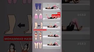 10 mit exercise for women inner thighs and belly💯 results [upl. by Rosdniw]