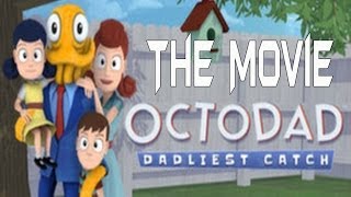 Octodad Dadliest Catch  All Cutscenes Game Movie [upl. by Airotnes]