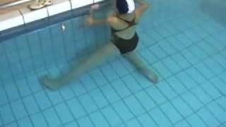 Exercices pour lombalgiques en petite piscine [upl. by Noyad]