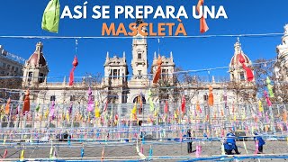 Así se prepara una MASCLETÀ  Quarantamaula [upl. by Tewell]