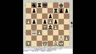 Ponkratov Pavel vs Rapport Richard  World Rapid Chess Men 2023 Samarkand Uzbekistan [upl. by Ellenhoj223]