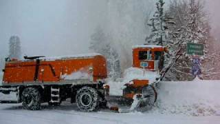 Caltrans Cab Forward Kodiak Blower II [upl. by Wells]