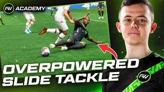 OP SLIDE TACKLE ON FC24  FUTWIZ Academy [upl. by Cuttler]