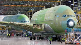 Inside Billions  Airbus A380 Production Line  Building and Assembly Process [upl. by Corotto]