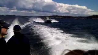 Torpedo boat T26 and T56 in action off Stockholm 20100620 Version 10 [upl. by Clercq]