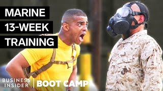 What New Marine Corps Recruits Go Through In Boot Camp  Boot Camp  Business Insider [upl. by Caralie150]