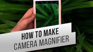 Use iPhone Camera as a Magnifying Glass [upl. by Ardnat]