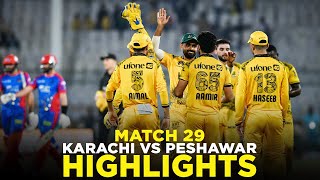 PSL 9  Full Highlights  Karachi Kings vs Peshawar Zalmi  Match 29  M2A1A [upl. by Conny203]