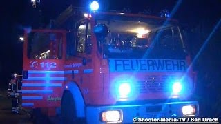 E  FEUER IN REHAKLINIK SCHWÄBISCHE ALB  Feuerwehr Bad Urach amp Dettingen  DRK im Großeinsatz [upl. by Eedyah]