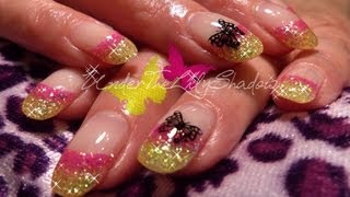 ☆★ Gel Nails  Summer Sorbet ★☆ [upl. by Evelyn]