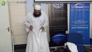 Practical Ihram Demonstration by Mufti AbdurRahman ibn Yusuf [upl. by Farrison283]