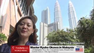 Master Ryuho Okawa in Malaysia [upl. by Bega]