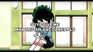 MHA Dares  MHA  BNHA  Deku  GL2  READ DESC  Minty [upl. by Ahsenahs]