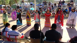 Quechan Indian Days 2019  Teen Girls Bird Dancing [upl. by Sochor919]