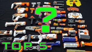 TOP 5 BEST NERF ATTACHMENTS [upl. by Swann609]