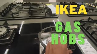 62IKEA GAS HOB TOPS  IKEA GAS BURNERS [upl. by Sreip]