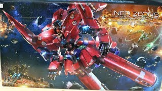 1500  HGUC Neo Zeong UNBOXING [upl. by Anaiviv290]