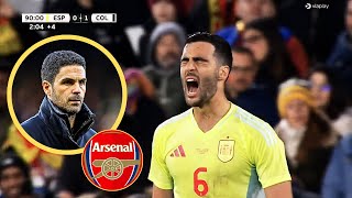 Mikel Merino vs Colombia  ARSENAL TARGET  All Skills🎯🔴 [upl. by Drye]