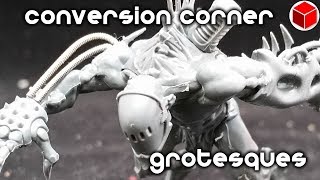 How to Convert Cheap and Easy Grotesque Miniatures for Drukhari [upl. by Anirrak]