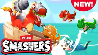 Meet the Microsmashers  Dino SMASHERS  dinosaurs for kids  NEW Cartoon for Kids  Full Episode [upl. by Nizam]