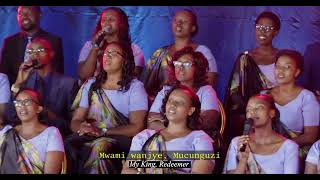 Ndaje Ngusanga  by Intwari za Christo  Kinyarwanda lyrics [upl. by Valoniah11]