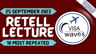 PTE RETELL LECTURE September 2023  Retell lecture Templates September 2023 [upl. by Acessej]