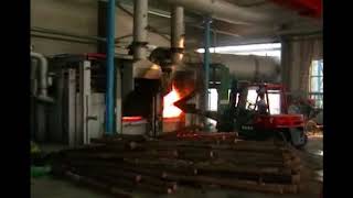 Copper Rod Continuous Casting and Rolling Line（scrap copper） [upl. by Yunick]