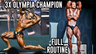 CHRIS BUMSTEAD POSING ROUTINE  2021 OLYMPIA CLASSIC PHSYIQUE 4K [upl. by Nivlam]