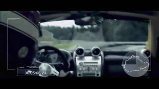 Pagani Zonda F Nurburgring full lap record in HD 720P [upl. by Haerb155]