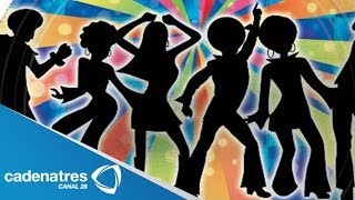 Aprende a bailar la música de los 70´s Nuestro Día [upl. by Lahpos]