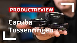 Caruba Tussenringen  Unboxing amp Review  CameraNUnl [upl. by Centeno]