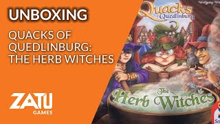 Quacks of Quedlinburg The Herb Witches Unboxing [upl. by Aisayn580]