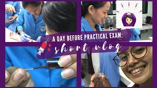 1st year Medtech Student 1st vlog attempt VENIPUNCTURE 💉💜 [upl. by Nahtnaoj]