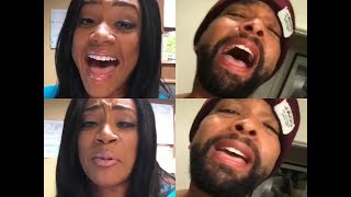 Tiffany Haddish amp Deray Davis Do quotThe Old School Challengequot [upl. by Amzaj]