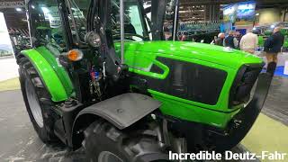 LAMMA Show 2024 DeutzFahr 5090 D Keyline 29 Litre 4Cyl Diesel Tractor 84  88 HP [upl. by Cinemod68]