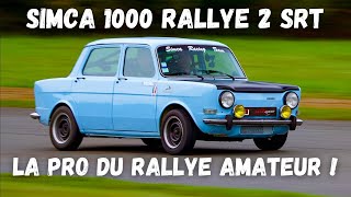 Essai SIMCA 1000 Rallye 2 SRT ⎥La pro du rallye amateur [upl. by Rebmyt]