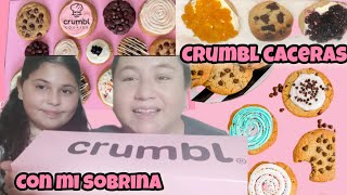 recetas de crumbl cookies con mi sobrina [upl. by Adiel]