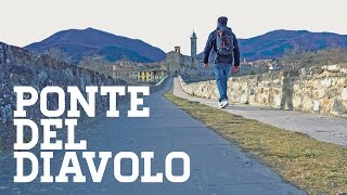 Ponte Del Diavolo  Ponte Gobbo Bobbio [upl. by Ardnassak613]