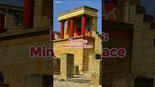 Epic Relics Palace of Knossos Crete Greece shorts knossos [upl. by Docilla]