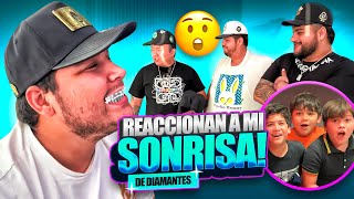 ASÍ REACCIONARON A MI SONRISA DE 200 MIL PESOS😱 me insertaron diamantes 💎 [upl. by Alfeus]