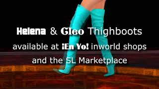 En YO Helena and Cleo Thighboots demo [upl. by Adim]