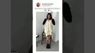 L1nk na descrição e na área da comunidade do canal 💗 moda vestido achadinhos shopee [upl. by Ennovoj]