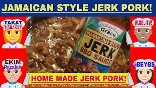 WinstonGelTV HOMEMADEJERKPORKJAMAICANSTYLE RECIPE [upl. by Hayarahs]