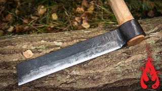 Blacksmithing  Forging a froe [upl. by Mazonson]