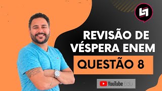 Revisão de literatura para o ENEM  Questão 08  EDUCAR É MASSA [upl. by Gensler]