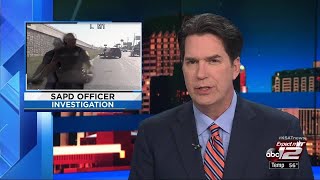 Video Officer indefinitely suspended from SAPD fighting for job back [upl. by Shirl948]