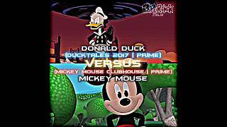 Donald Duck VS Mickey Mouse [upl. by Htiaf616]