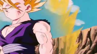 Gohan SSJ2 Vs Cell Jr Audio Latino [upl. by Annaillil]